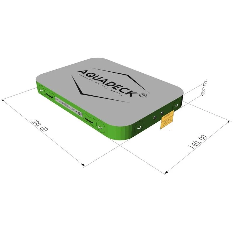 AquaDeck Inflatable Dock Extension 2m x 1.4m - Image 5