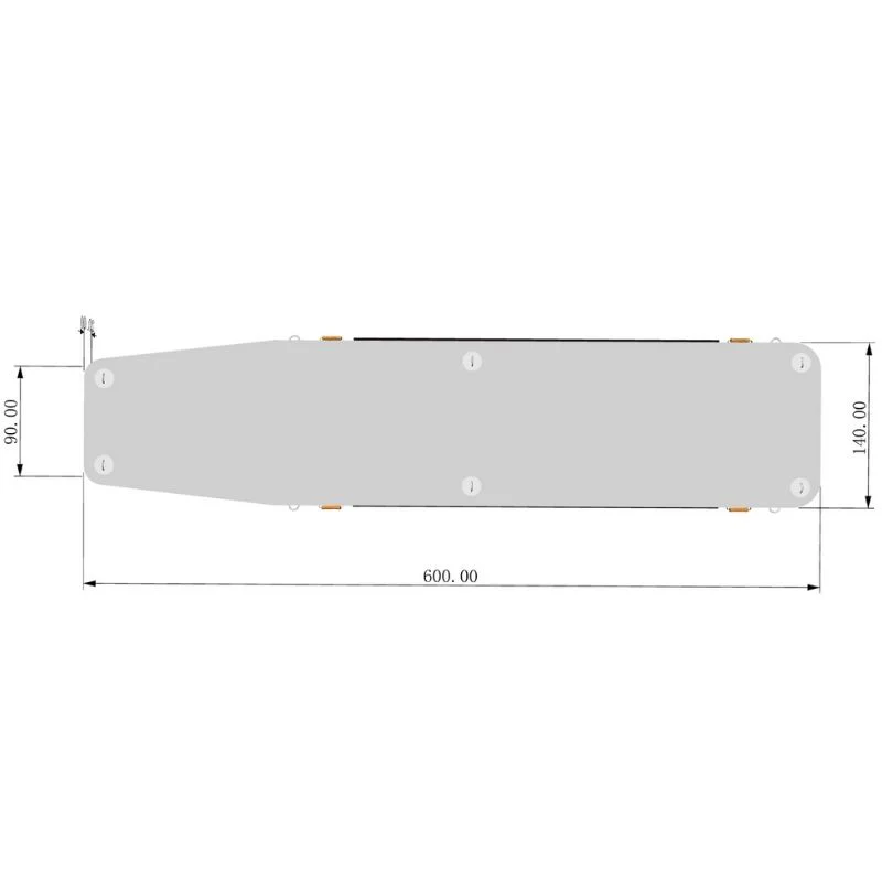 AquaDeck Inflatable Straight Pontoon - Image 4