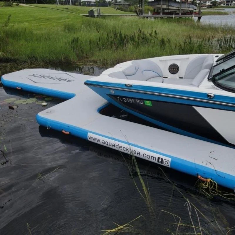 AquaDeck Inflatable U Pontoon - Image 8